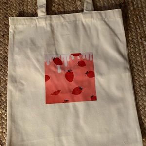 NWOT canvas tote so pretty! One size